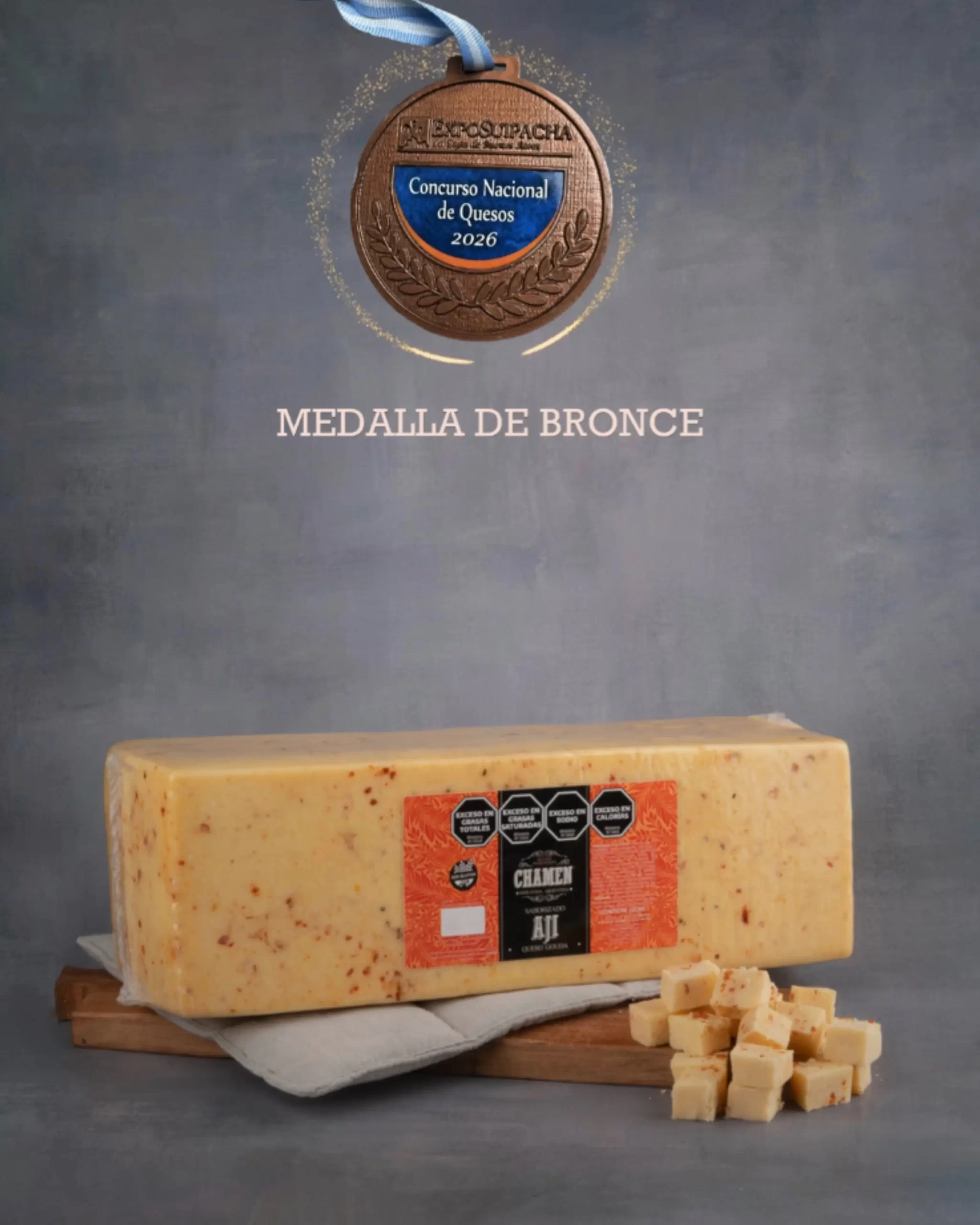 Medalla de Bronce Ají Chamen 2026